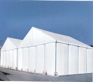 Büyük Yanmaz Geçici Çadır Binaları, PVC Kumaş Kayan Yazı Beyaz Etkinlik Çadırı