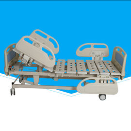 Katlanır Elektrikli Hastane Yatağı 500 - 780mm Bileşik ABS Kafa ile Yukarı / Aşağı