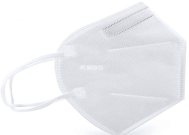 Alerjik Olmayan KN95 Tek Kullanımlık Tıbbi Maske Elastik Düşük Solunum Direnci